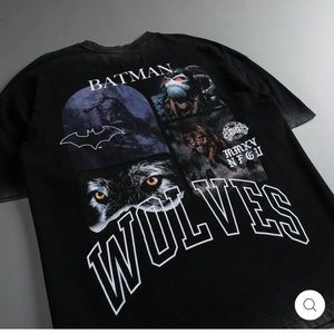 I AM THE SHADOWS "PREMIUM" OVERSIZED TEE IN VINTAGE BLACK